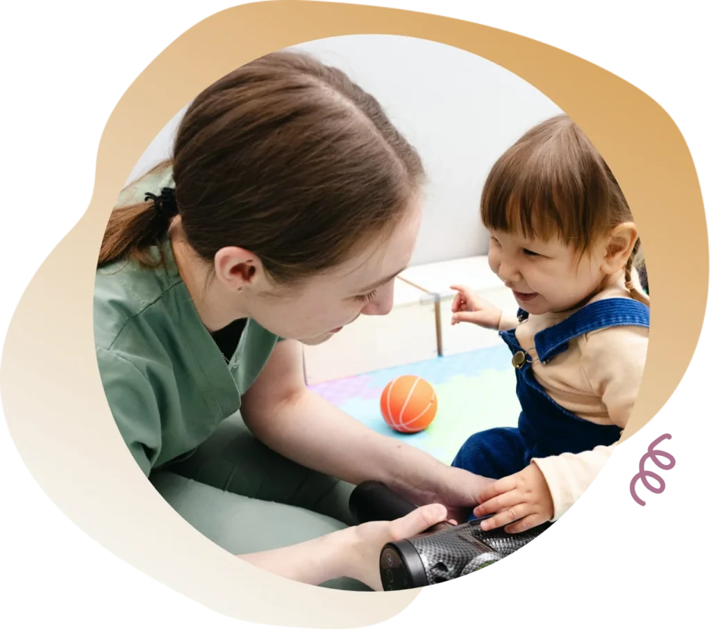 Child with autism diagnosis