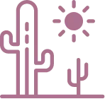 New Mexico landscape icon