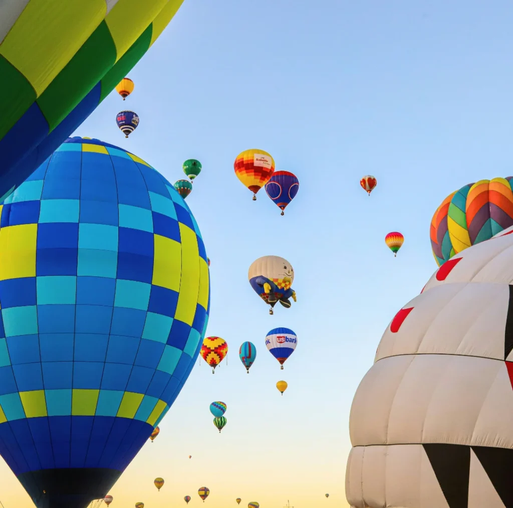 hot air balloon festival